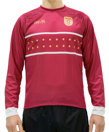 T-shirt manches longues course-à-pied personnalisé Chef de File gamme running