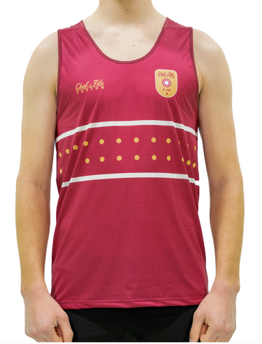 Débardeur running personnalisé Chef de File gamme premium