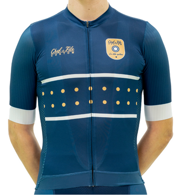 maillot de vélo manches courtes personnalisé Chef de File gamme Aéro
