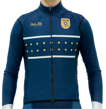 Gilet coupe vent polaire de cyclisme personnalisé Chef de File