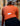 Veste de vélo collection hiver Chef de File premium couleur orange