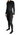 Chef de File - collant long femme cyclisme hiver noir