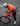 Veste de vélo collection hiver Chef de File premium couleur orange
