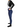 Chef de File - collant long femme cyclisme hiver bleu