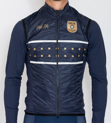 Gilet coupe vent de cyclisme personnalisé Chef de File gamme Confort