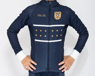 maillot de vélo manches longues personnalisé Chef de File enfant