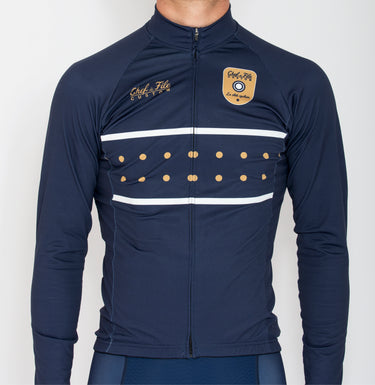 maillot de vélo manches longues personnalisé Chef de File gamme Confort