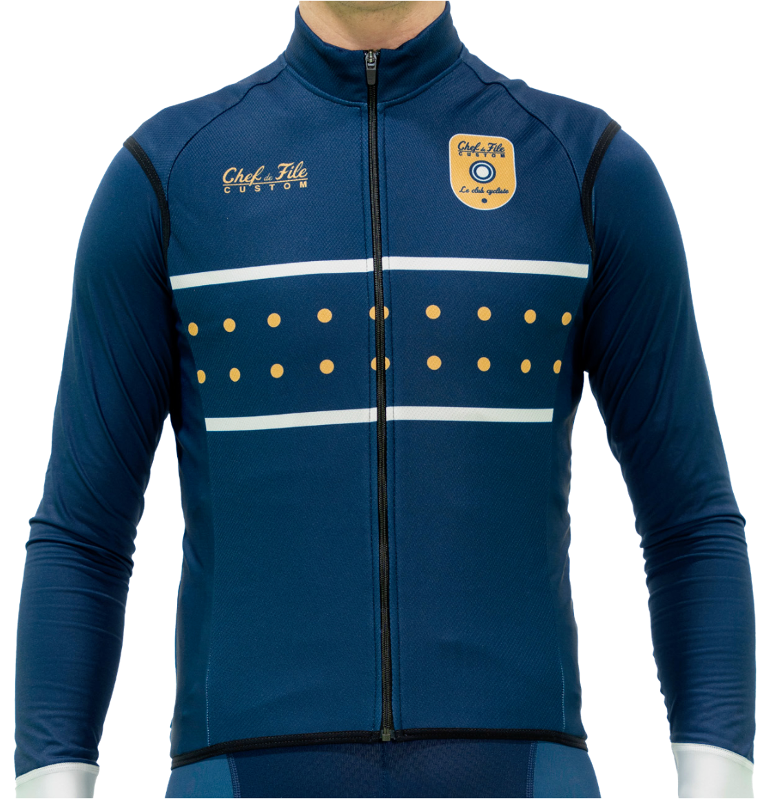 YOJOLO Gilet Cyclisme Homme Polaire Hiver Imperméable Coupe-Vent Réfléchissant - Sans Manches Chaud VTT