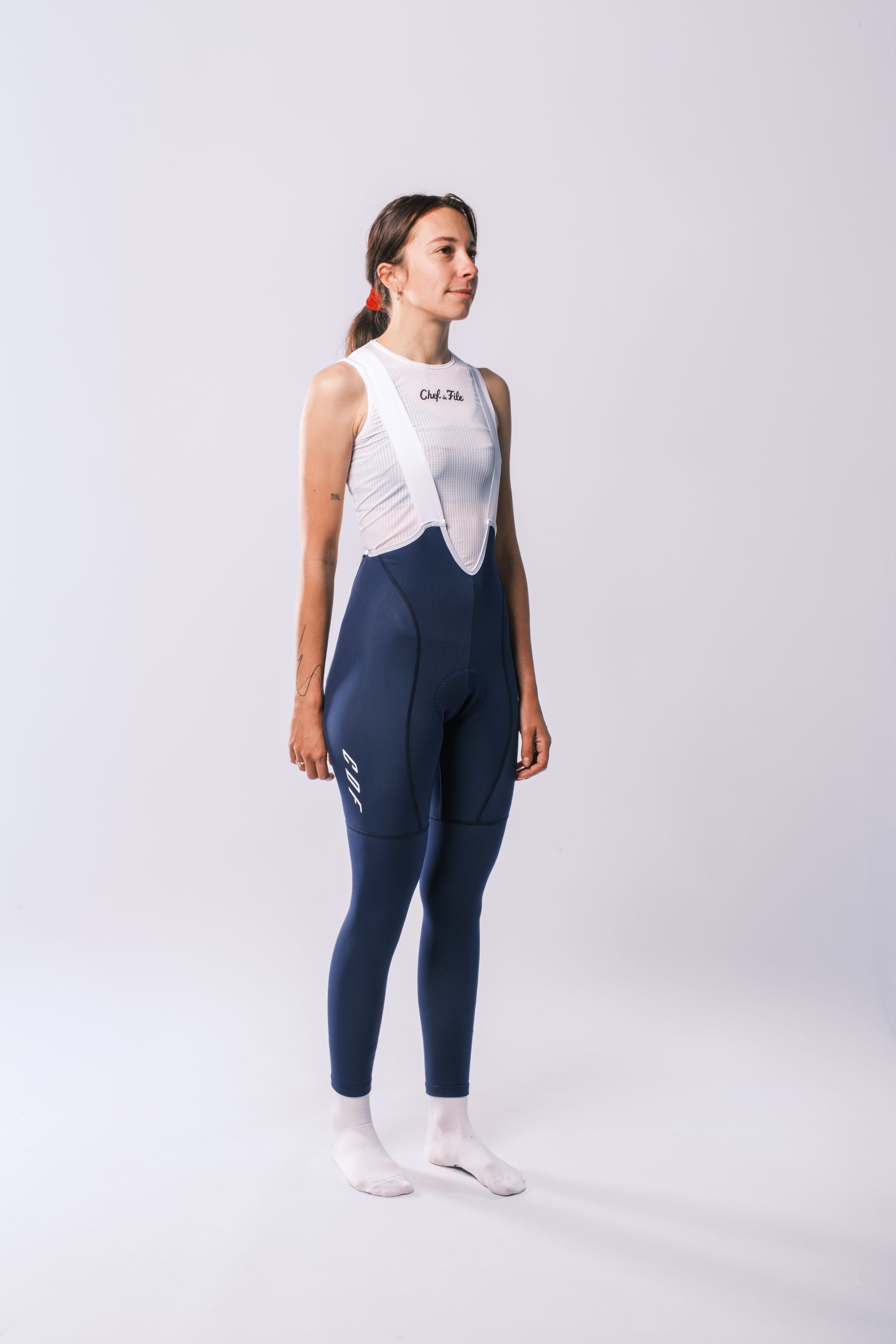 COLLANT THERMIQUE BLEU MARINE - FEMME