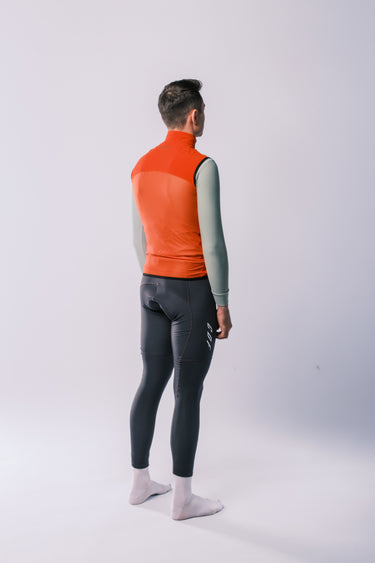 GILET COUPE-VENT ORANGE