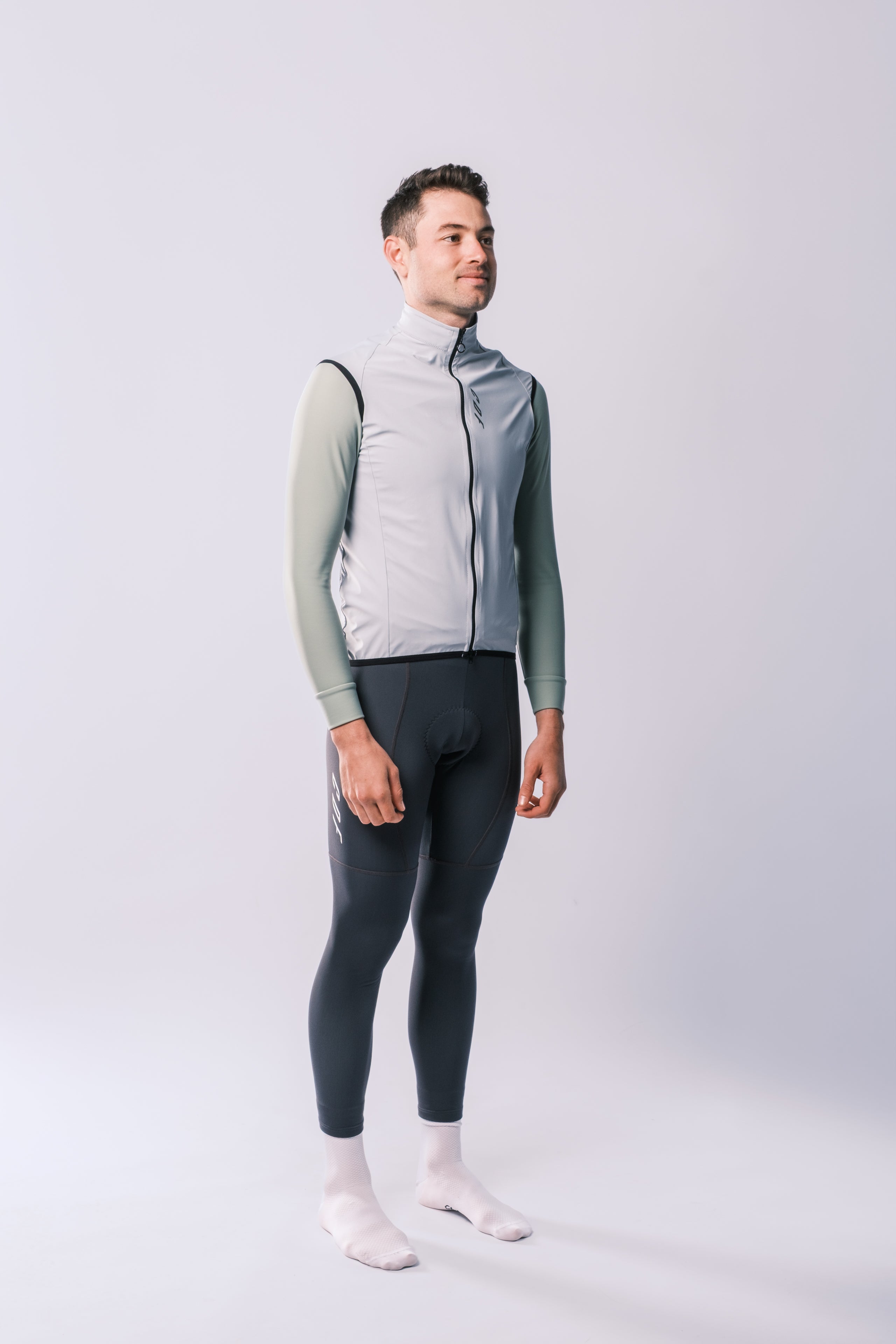 GREY TECHNICAL WINDPROOF JACKET