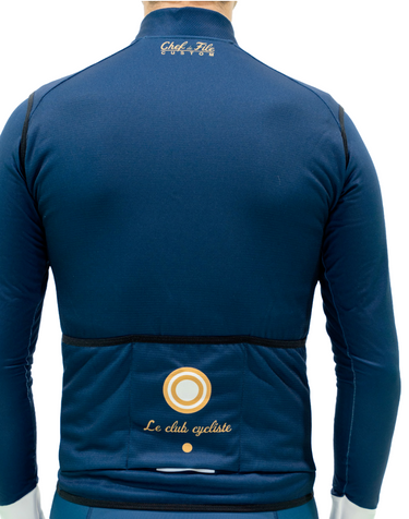 Gilet coupe vent polaire de cyclisme personnalisé Chef de File 