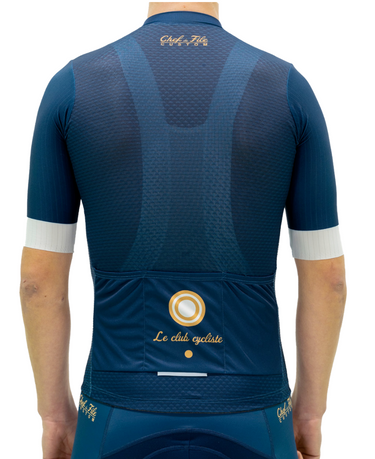 maillot de vélo manches courtes personnalisé Chef de File gamme Aéro 