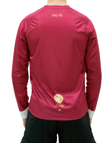 T-shirt manches longues course-à-pied personnalisé Chef de File gamme running