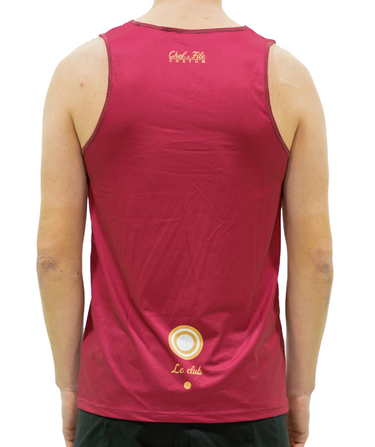 Débardeur running personnalisé Chef de File gamme premium