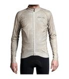 VESTE THERMIQUE TEXTURE MOTIF BEIGE