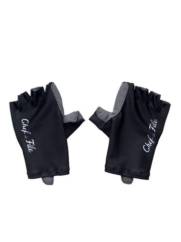 GANTS COURTS CHEF DE FILE NOIR
