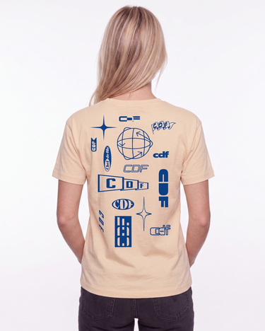 T-SHIRT CHEF DE FILE BLUE - EMBROIDERY