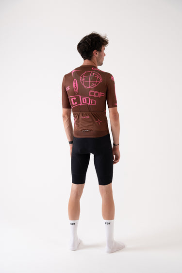 MAILLOT LOGO MANIA ROSE