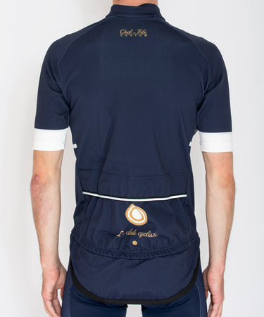 maillot de vélo manches courtes spéciale pluie personnalisé Chef de File 