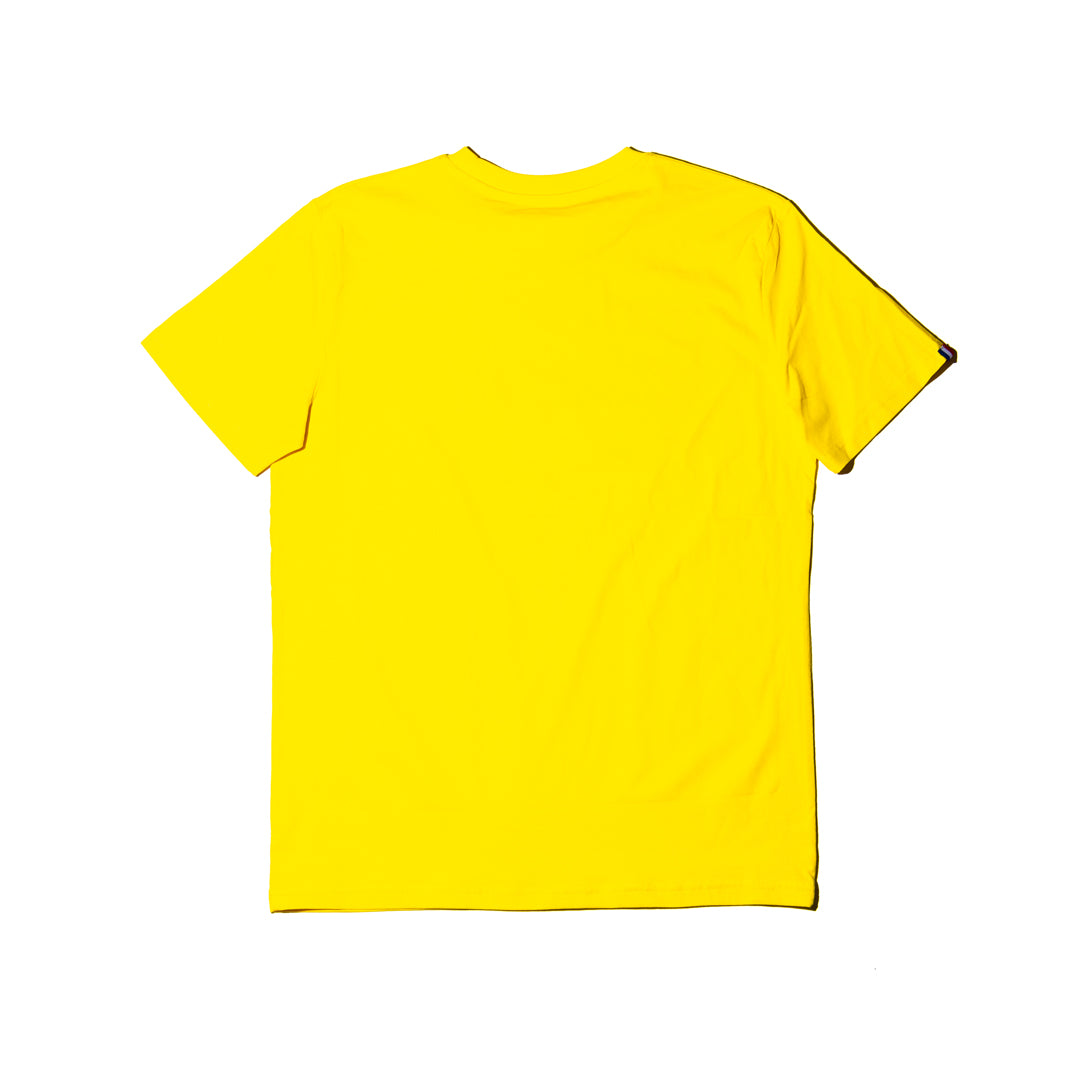 T-shirt de ville collection lifestyle Chef de File couleur jaune